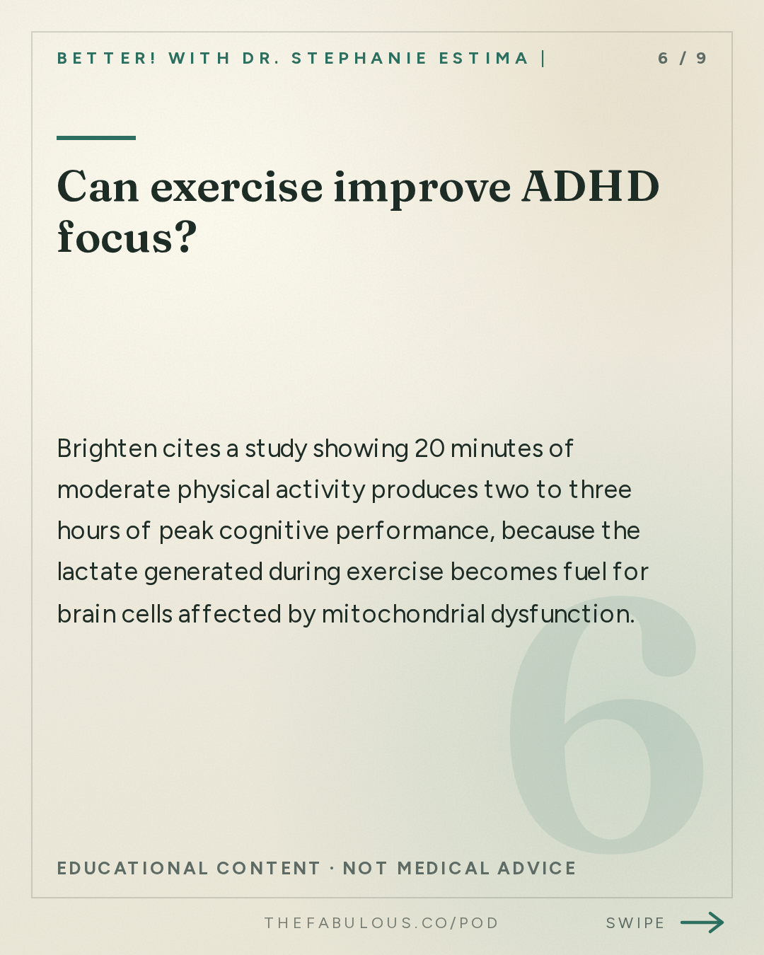 Can exercise improve ADHD focus? — BETTER! with Dr. Stephanie Estima | Strength, Body Composition & Perimenopause: Perimenopause Doesn't Cause ADHD, It Unmasks It: Reclaim Your Brain with Dr. Jolene Brighten