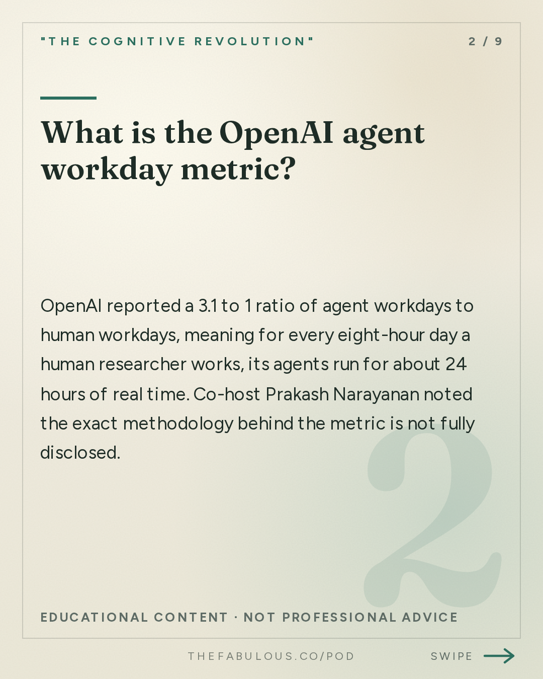 What is the OpenAI agent workday metric? — "The Cognitive Revolution" : AI:AM Highlights: Astra as AGI, OpenAI's Pause, Mythos @ Mozilla & Human Agency vs Technocapitalism