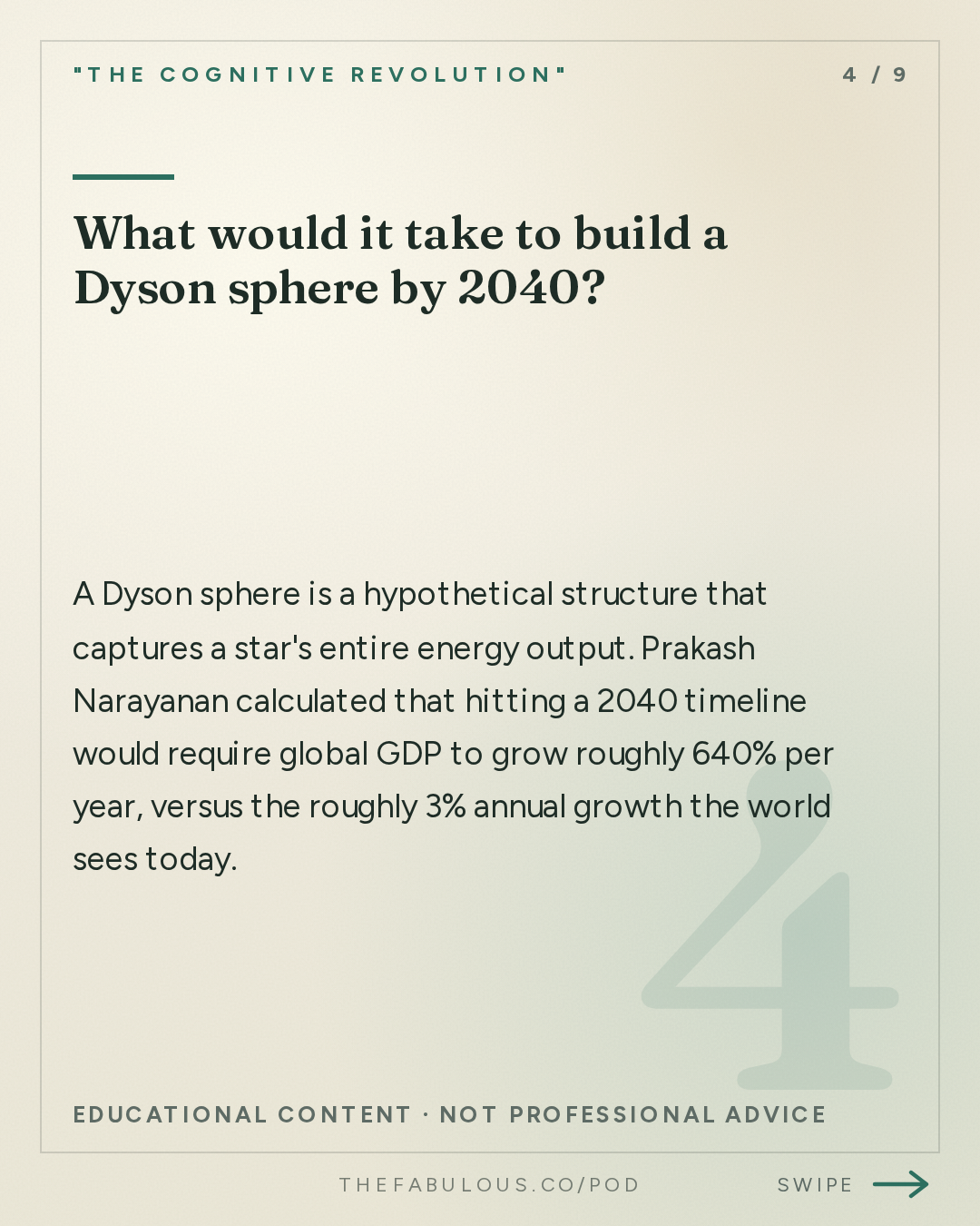 What would it take to build a Dyson sphere by 2040? — "The Cognitive Revolution" : AI:AM Highlights: Astra as AGI, OpenAI's Pause, Mythos @ Mozilla & Human Agency vs Technocapitalism