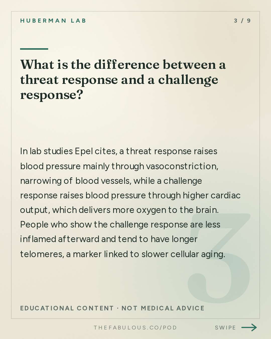 What is the difference between a threat response and a challenge response? — Huberman Lab: Essentials: Manage Stress & Build Resilience | Dr. Elissa Epel