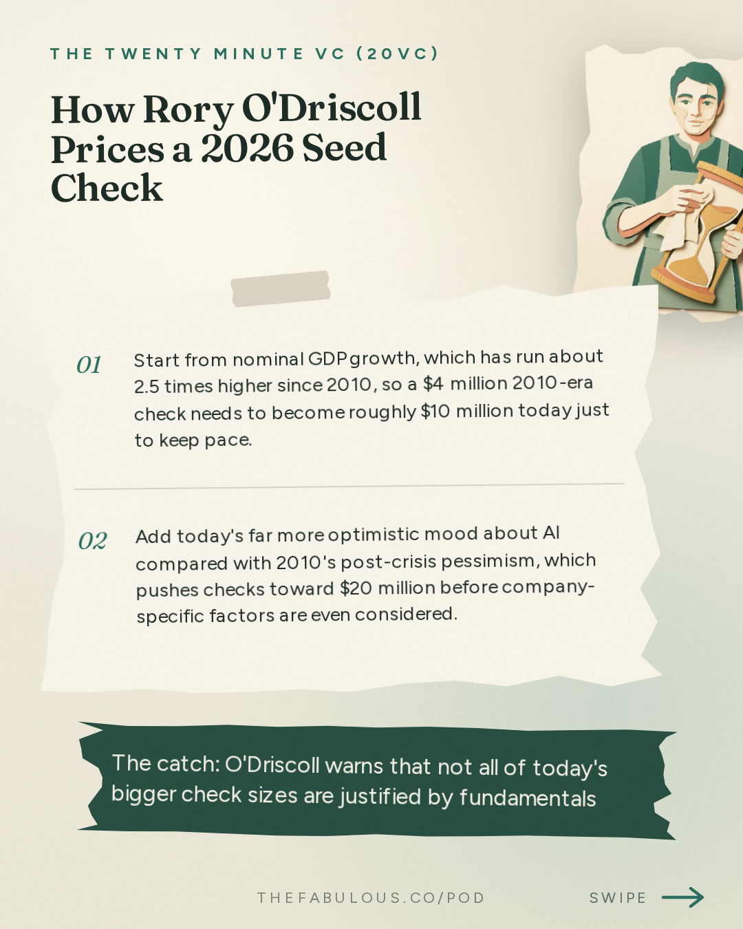 How Rory O'Driscoll Prices a 2026 Seed Check — The Twenty Minute VC (20VC): Venture Capital | Startup Funding | The Pitch: 20VC: Meta's Muse Hits No. 1. ChatGPT Finally Has a Rival | Menlo Sounds the AI Bubble Alarm | Factory Triples Its Valuation to $5 Billion | Keith Rabois vs Airwallex: Who is Right? | Crusoe's $3.9 Billion Round. Is the Data Centre Trade Overheating?
