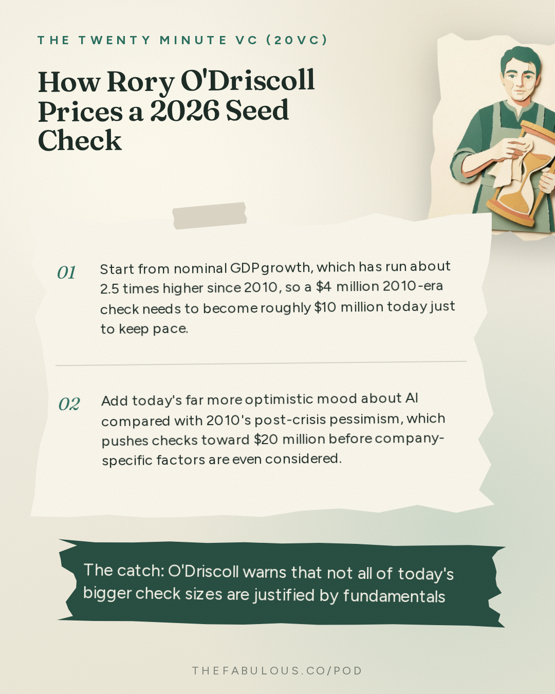 How Rory O'Driscoll Prices a 2026 Seed Check — The Twenty Minute VC (20VC): Venture Capital | Startup Funding | The Pitch: 20VC: Meta's Muse Hits No. 1. ChatGPT Finally Has a Rival | Menlo Sounds the AI Bubble Alarm | Factory Triples Its Valuation to $5 Billion | Keith Rabois vs Airwallex: Who is Right? | Crusoe's $3.9 Billion Round. Is the Data Centre Trade Overheating?