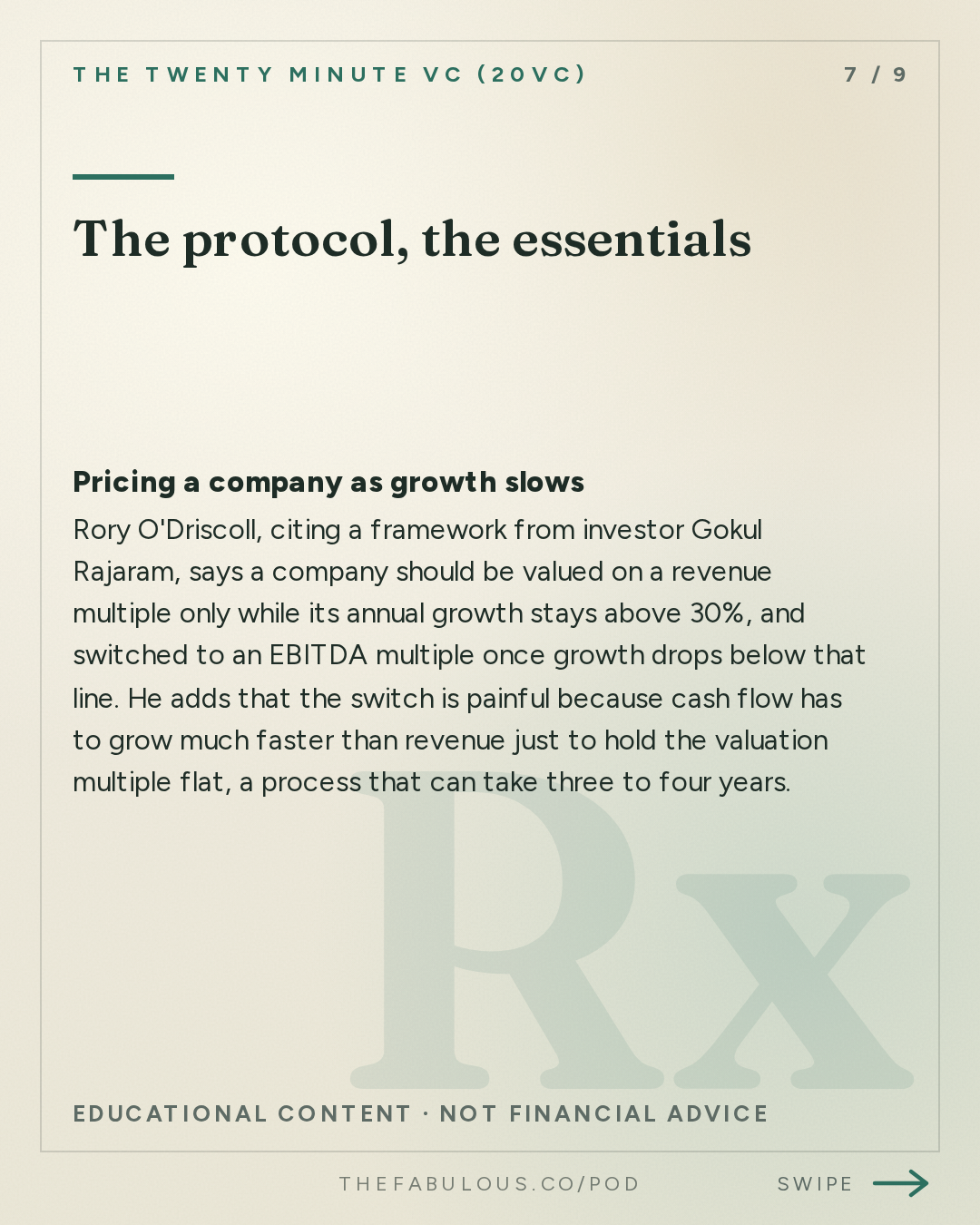 The protocol, the essentials — The Twenty Minute VC (20VC): Venture Capital | Startup Funding | The Pitch: 20VC: Why "Pacing the Frontier" is BS | Instinct Raising $1BN at $10BN & Meta Launches Muse | Miro Sells for $1.35BN After a $17.5BN Valuation | Mistral Raises €3BN & Could Sam Bankman-Fried Win His Freedom?