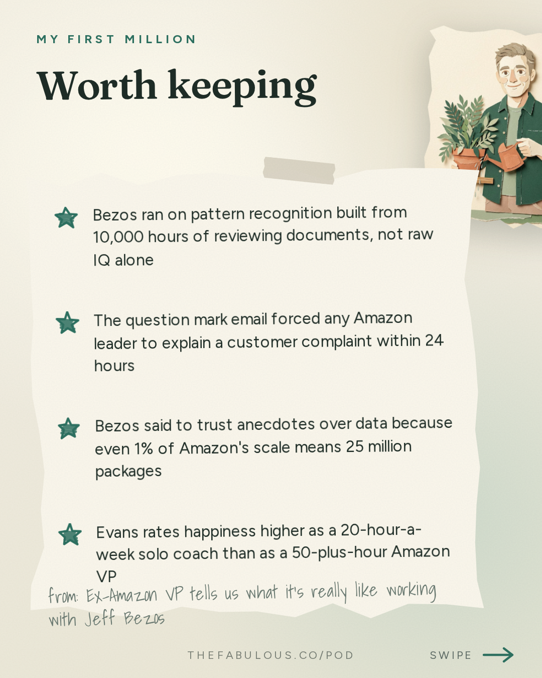 Worth keeping — My First Million: Ex-Amazon VP tells us what it’s really like working with Jeff Bezos