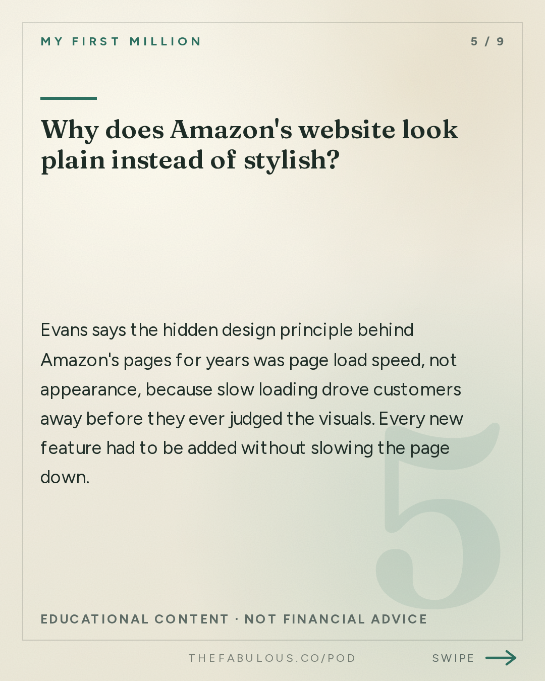 Why does Amazon's website look plain instead of stylish? — My First Million: Ex-Amazon VP tells us what it’s really like working with Jeff Bezos
