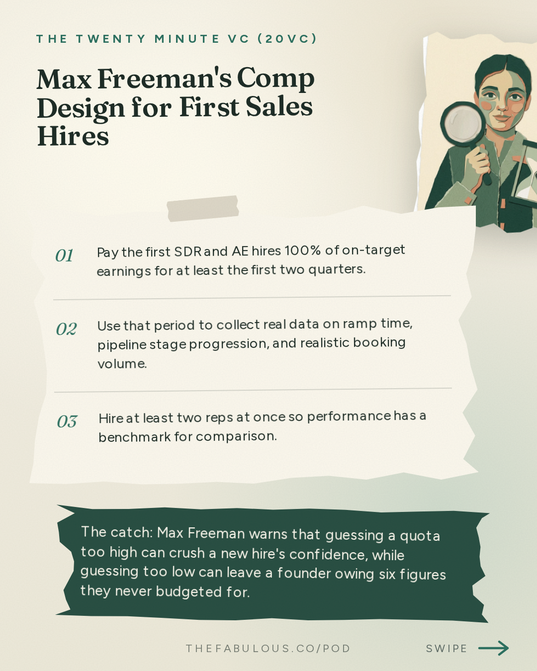 Max Freeman's Comp Design for First Sales Hires — The Twenty Minute VC (20VC): Venture Capital | Startup Funding | The Pitch: 20Sales: Inside Ramp's Sales Playbook: How to Build a $1.7BN ARR Sales Machine with Max Freeman, SVP Sales @ Ramp