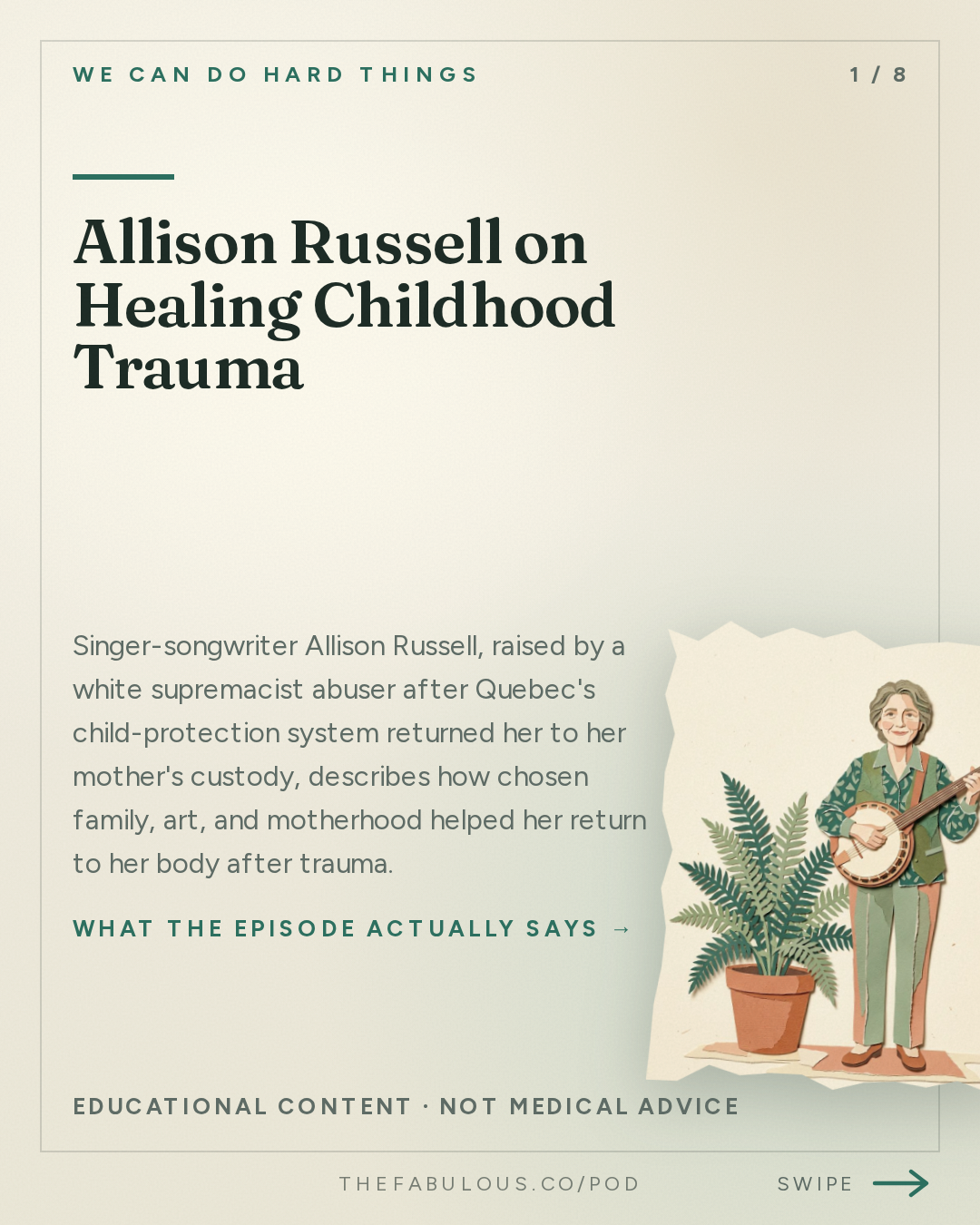 Allison Russell on Healing Childhood Trauma — We Can Do Hard Things: (BEST OF) How to Heal with Allison Russell