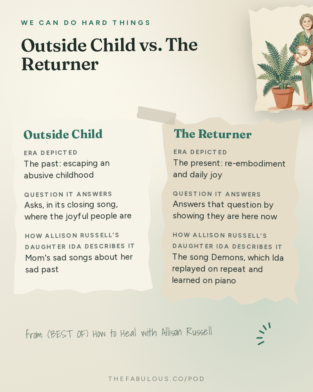 Outside Child vs. The Returner — We Can Do Hard Things: (BEST OF) How to Heal with Allison Russell