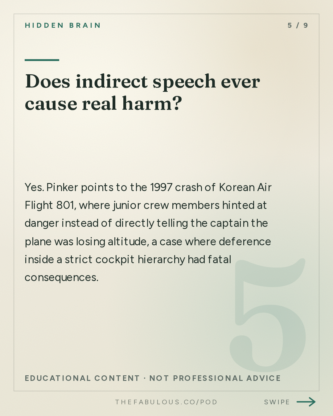 Does indirect speech ever cause real harm? — Hidden Brain: The Things We Don't Say