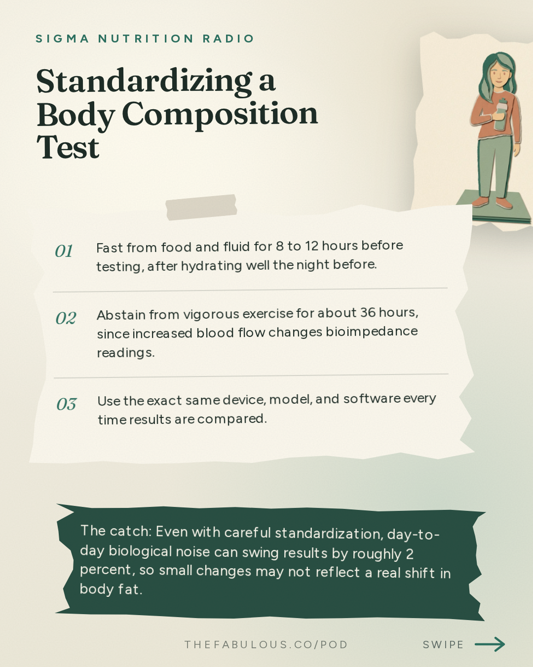 Standardizing a Body Composition Test — Sigma Nutrition Radio: #622: Body Composition Testing: Methods & Interpretation – Prof. Grant Tinsley