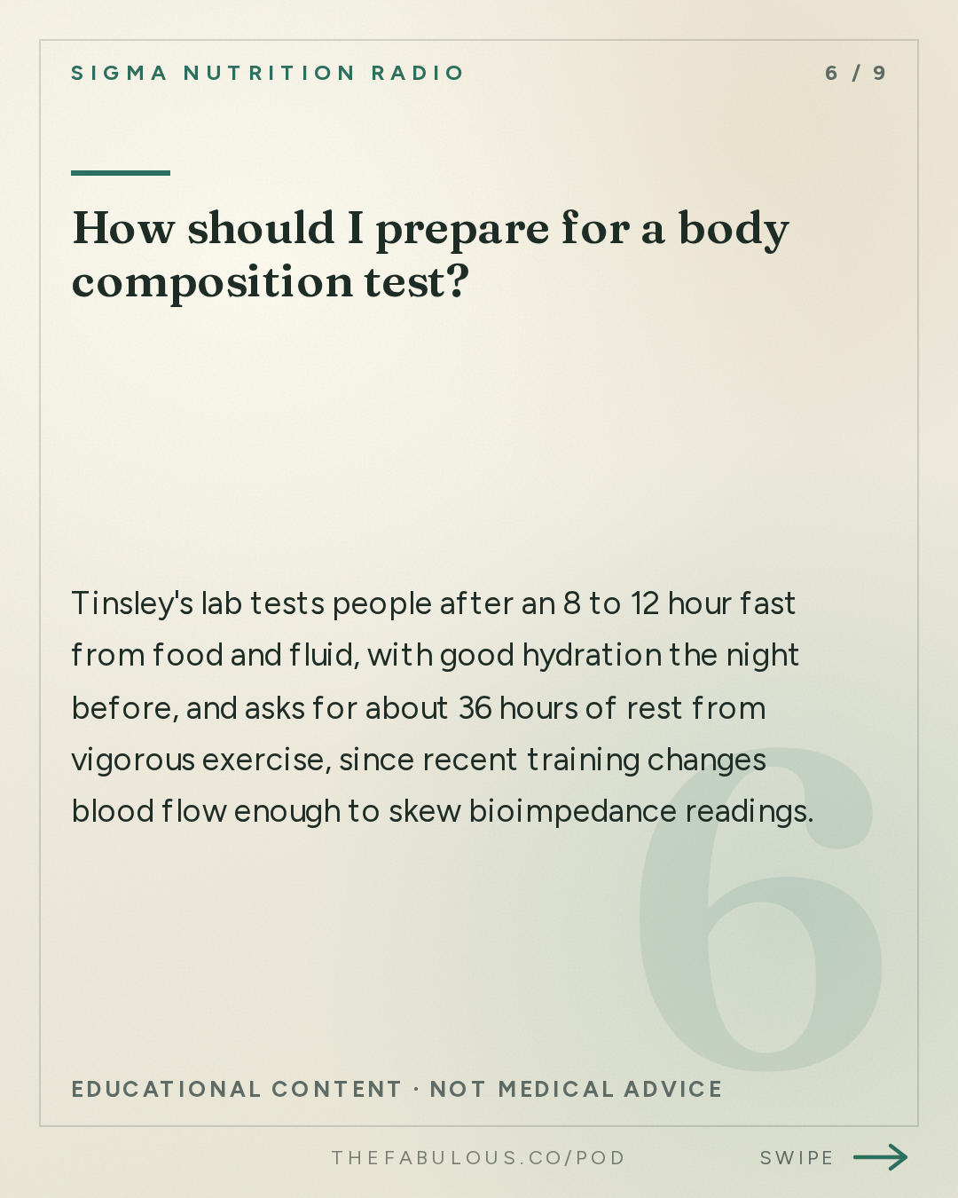 How should I prepare for a body composition test? — Sigma Nutrition Radio: #622: Body Composition Testing: Methods & Interpretation – Prof. Grant Tinsley