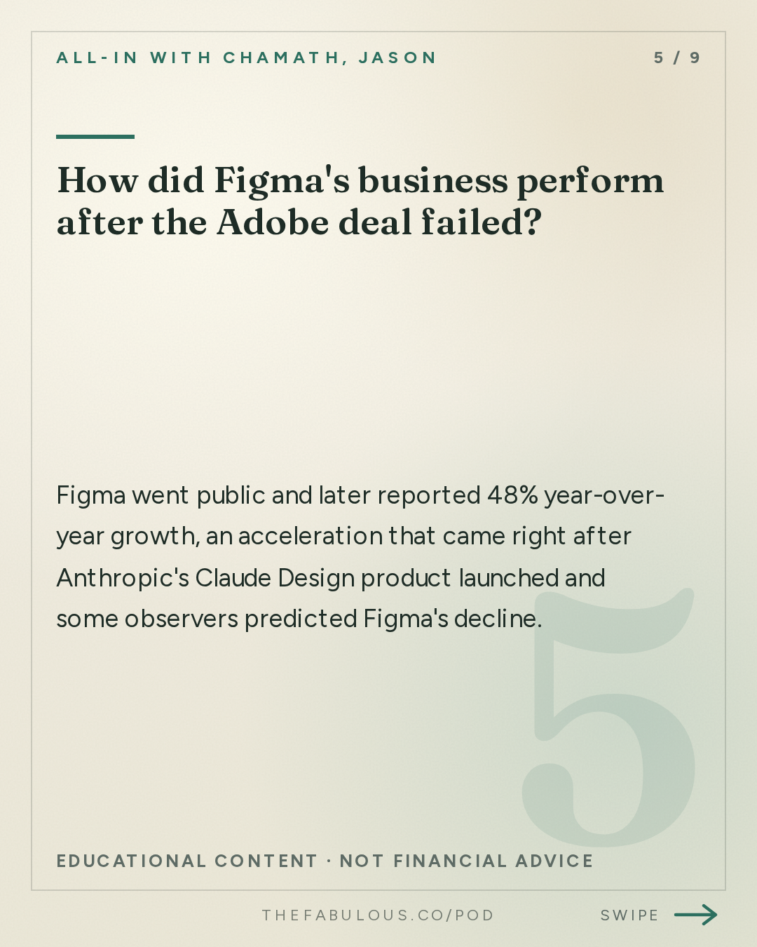 How did Figma's business perform after the Adobe deal failed? — All-In with Chamath, Jason, Sacks & Friedberg: Dylan Field: Is AI Replacing Designers?, Design is the New Code & Democratizing Creativity