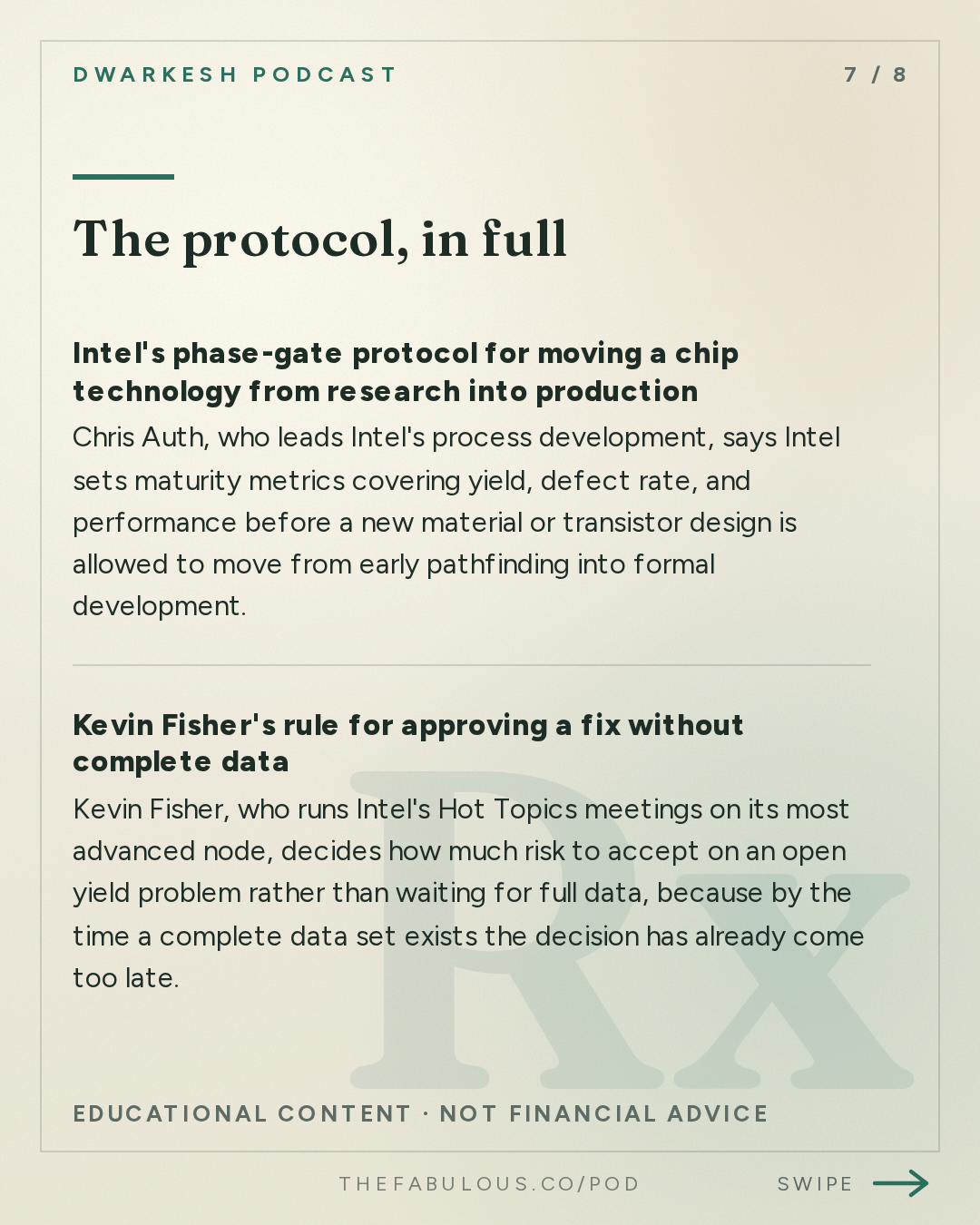 The protocol, in full — Dwarkesh Podcast: What will computer chips look like in 2045?