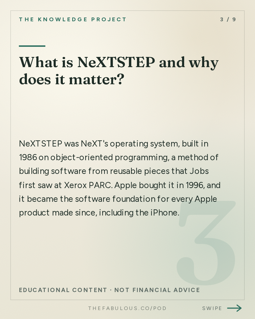 What is NeXTSTEP and why does it matter? — The Knowledge Project: Steve Jobs in Exile