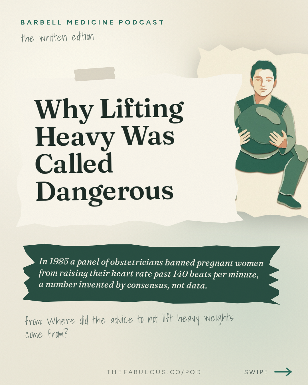 Why Lifting Heavy Was Called Dangerous — Barbell Medicine Podcast: Where did the advice to not lift heavy weights come from?
