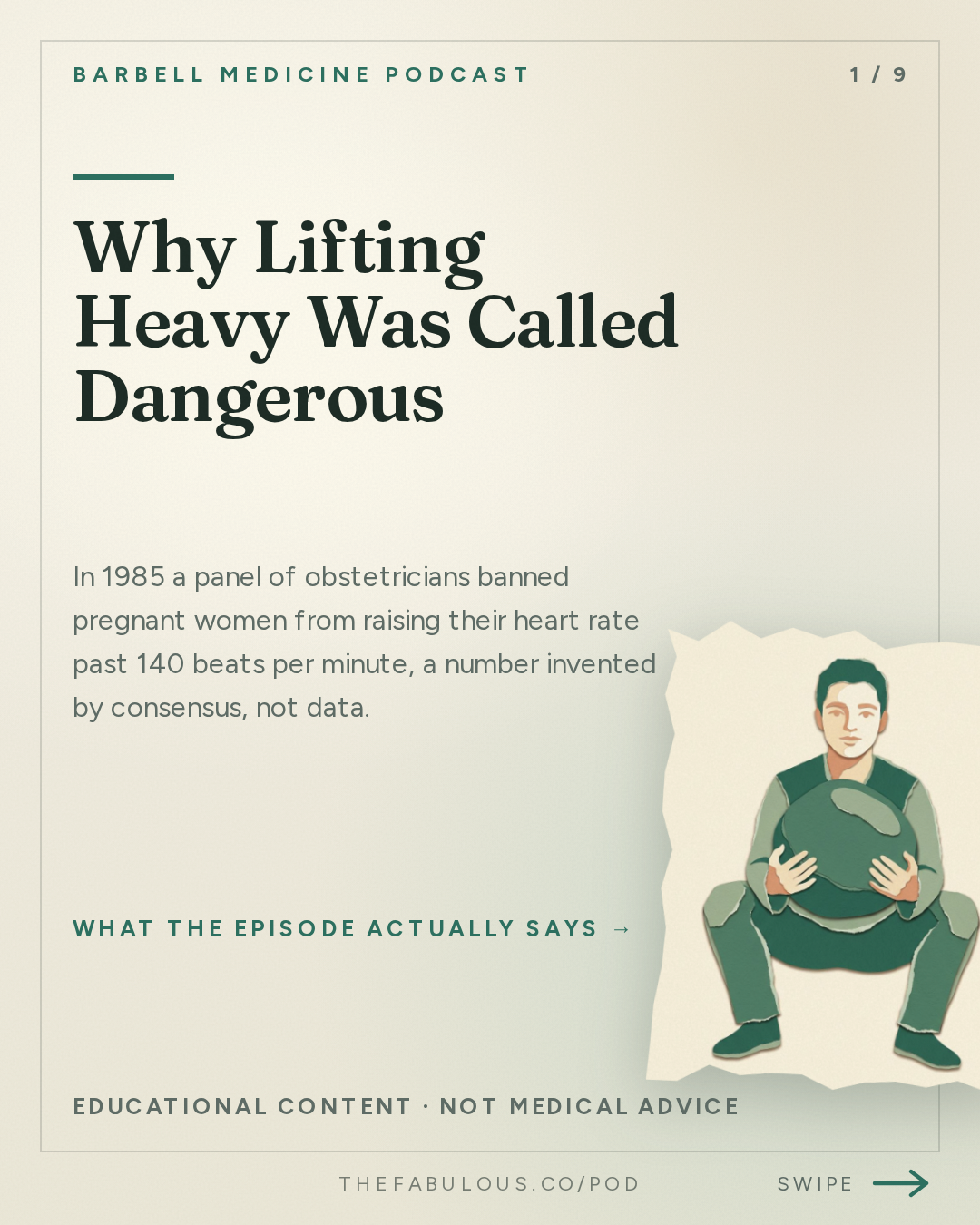 Why Lifting Heavy Was Called Dangerous — Barbell Medicine Podcast: Where did the advice to not lift heavy weights come from?