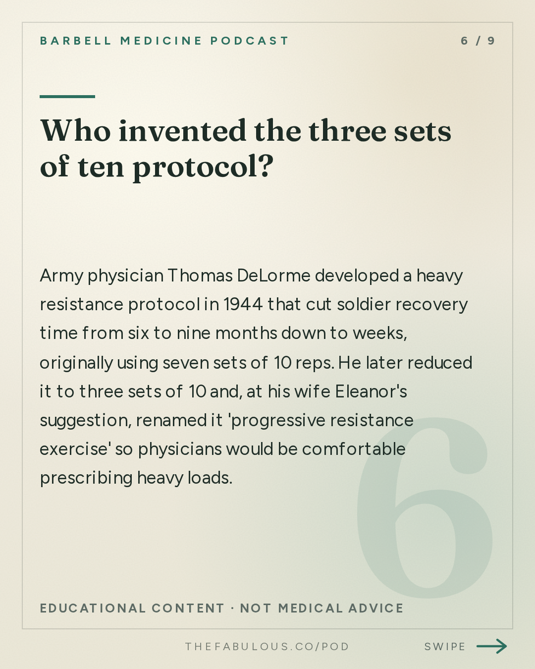 Who invented the three sets of ten protocol? — Barbell Medicine Podcast: Where did the advice to not lift heavy weights come from?