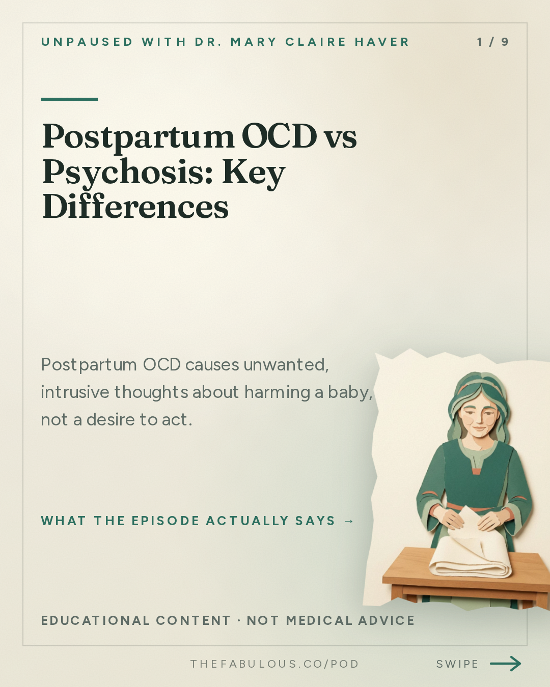 Postpartum OCD vs Psychosis: Key Differences — unPAUSED with Dr. Mary Claire Haver: Women’s Health Issues Doctors Too Often Miss with CNN’s Pamela Brown