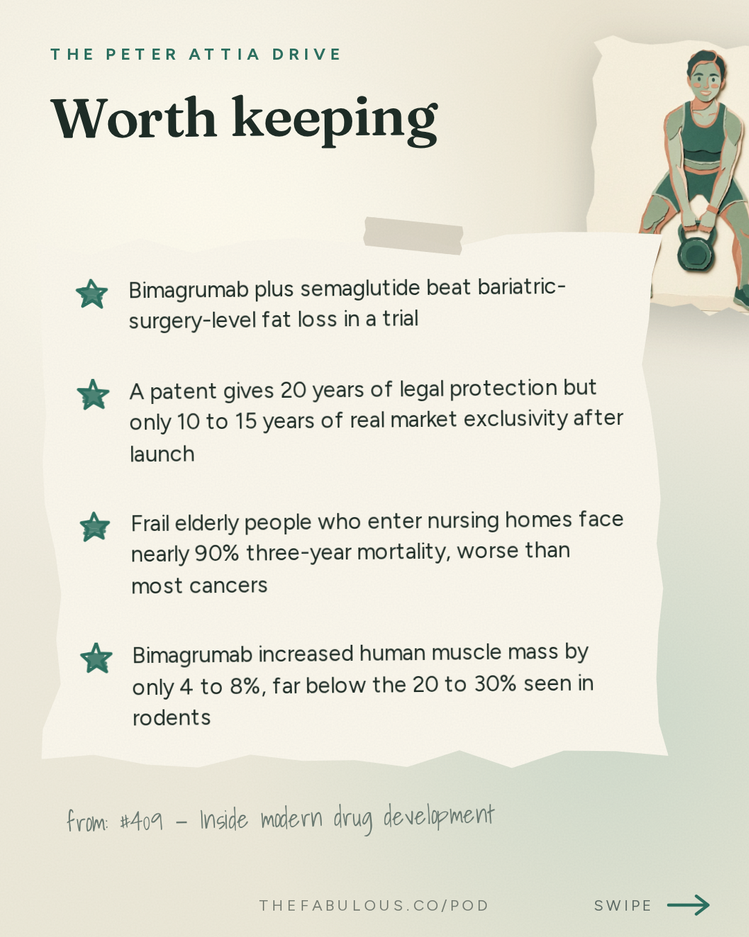 Worth keeping — The Peter Attia Drive: #409 ‒ Inside modern drug development: the science, economics, and regulatory hurdles behind bringing new medicines to patients | Lloyd Klickstein, M.D., Ph.D.