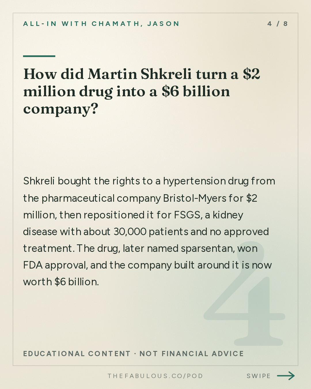How did Martin Shkreli turn a $2 million drug into a $6 billion company? — All-In with Chamath, Jason, Sacks & Friedberg: Martin Shkreli: Big Pharma's Blind Spot, Betting Against Quantum & What Prison Taught Him