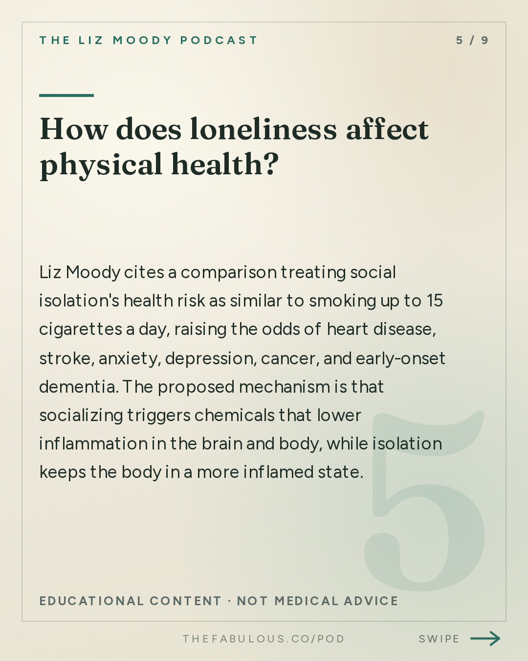 How does loneliness affect physical health? — The Liz Moody Podcast: New Research: The Male Loneliness Crisis Is Fake & Mankeeping Is Burning You Out