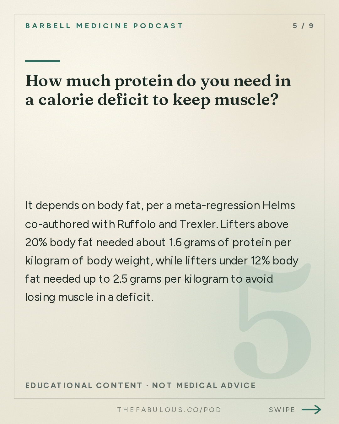 How much protein do you need in a calorie deficit to keep muscle? — Barbell Medicine Podcast: Do You Need a Calorie Surplus to Build Muscle? | Dr. Eric Helms
