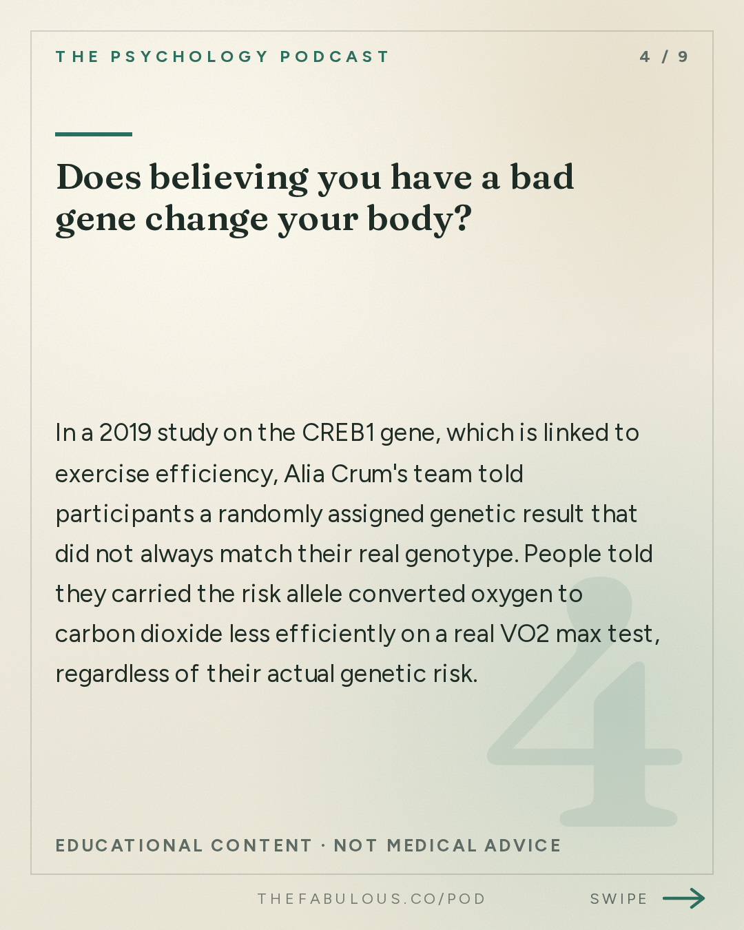 Does believing you have a bad gene change your body? — The Psychology Podcast: How Mindsets Shape Reality w/ Dr. Alia Crum