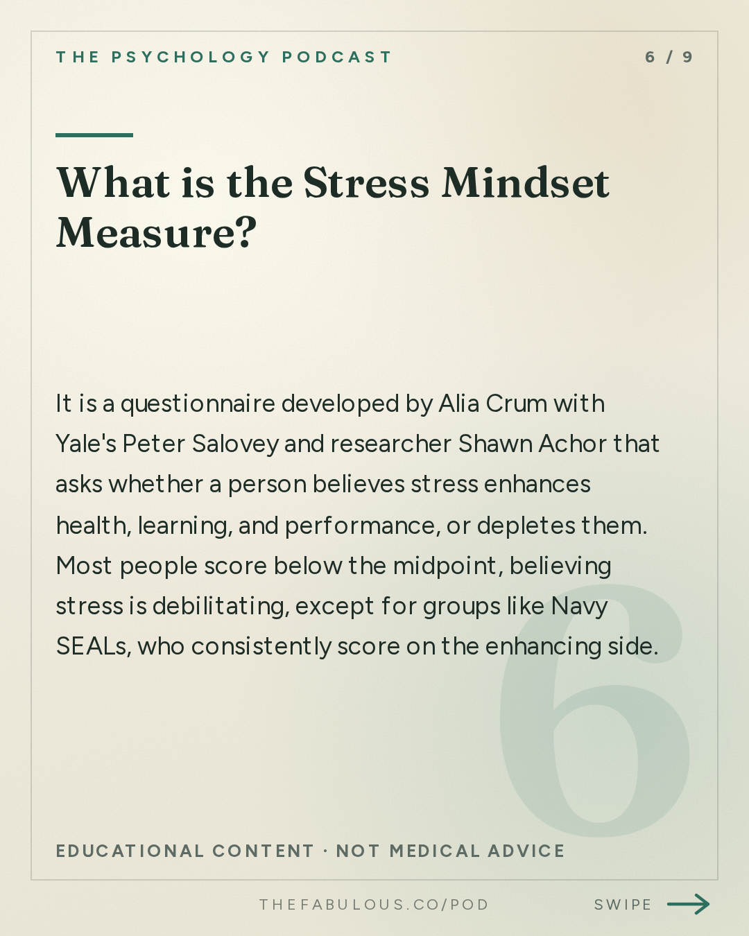 What is the Stress Mindset Measure? — The Psychology Podcast: How Mindsets Shape Reality w/ Dr. Alia Crum