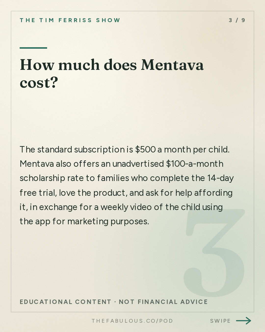 How much does Mentava cost? — The Tim Ferriss Show: #882: Why Kids Can Learn 10x Faster Than We Think — Niels Hoven of Mentava (Tim Coaching Session)