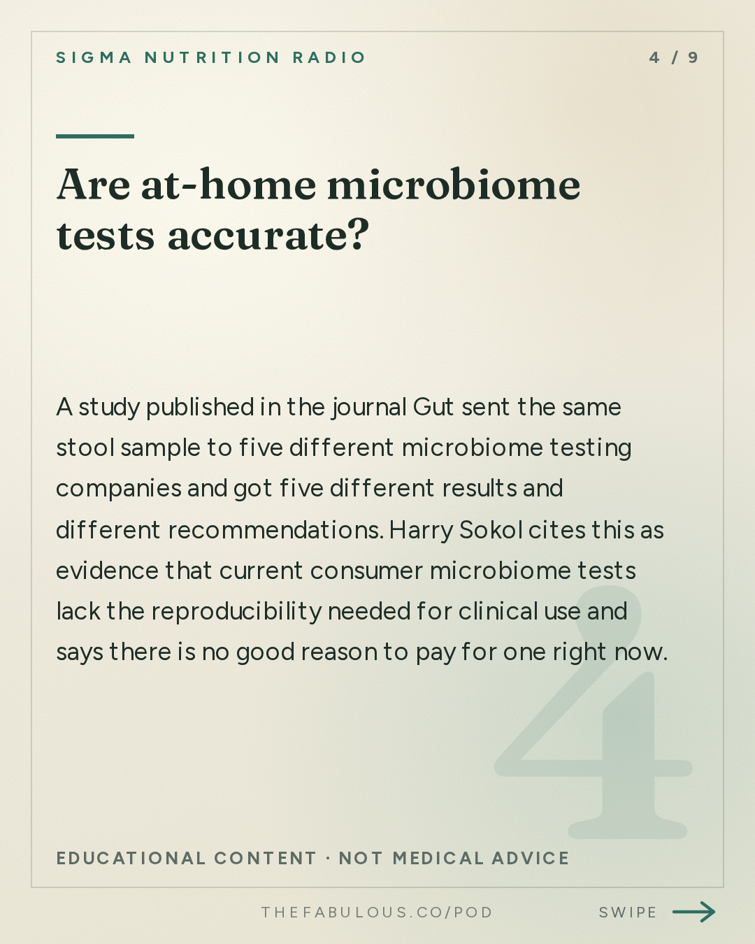 Are at-home microbiome tests accurate? — Sigma Nutrition Radio: #625: Does Changing the Microbiome Actually Improve Health? – Prof. Harry Sokol