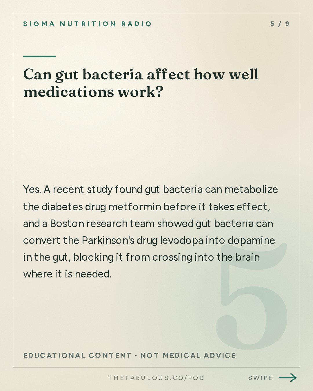 Can gut bacteria affect how well medications work? — Sigma Nutrition Radio: #625: Does Changing the Microbiome Actually Improve Health? – Prof. Harry Sokol