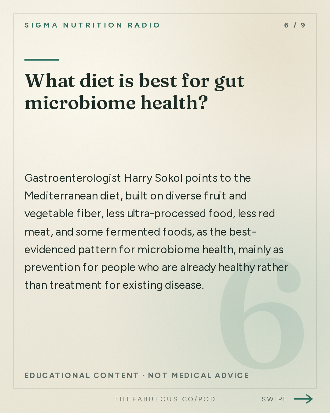 What diet is best for gut microbiome health? — Sigma Nutrition Radio: #625: Does Changing the Microbiome Actually Improve Health? – Prof. Harry Sokol