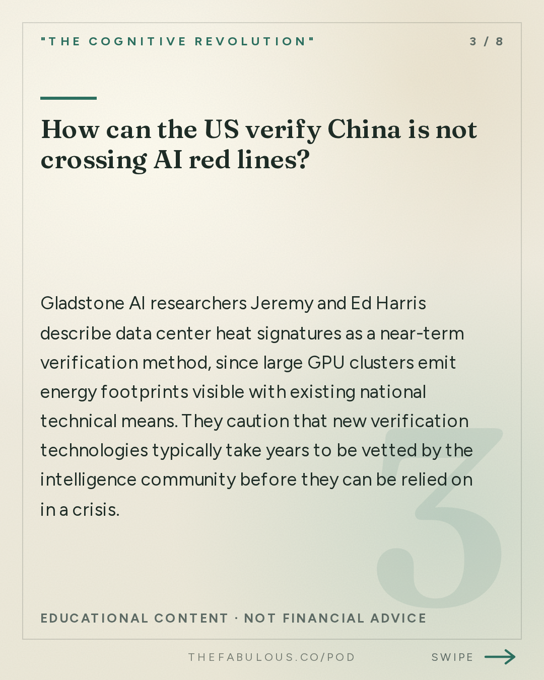 How can the US verify China is not crossing AI red lines? — "The Cognitive Revolution" : AI:AM: Was Trump-Xi Anything? What Counts as Utopia? + AWS GPUs Cost 3X & AI Diagnoses Rare Diseases