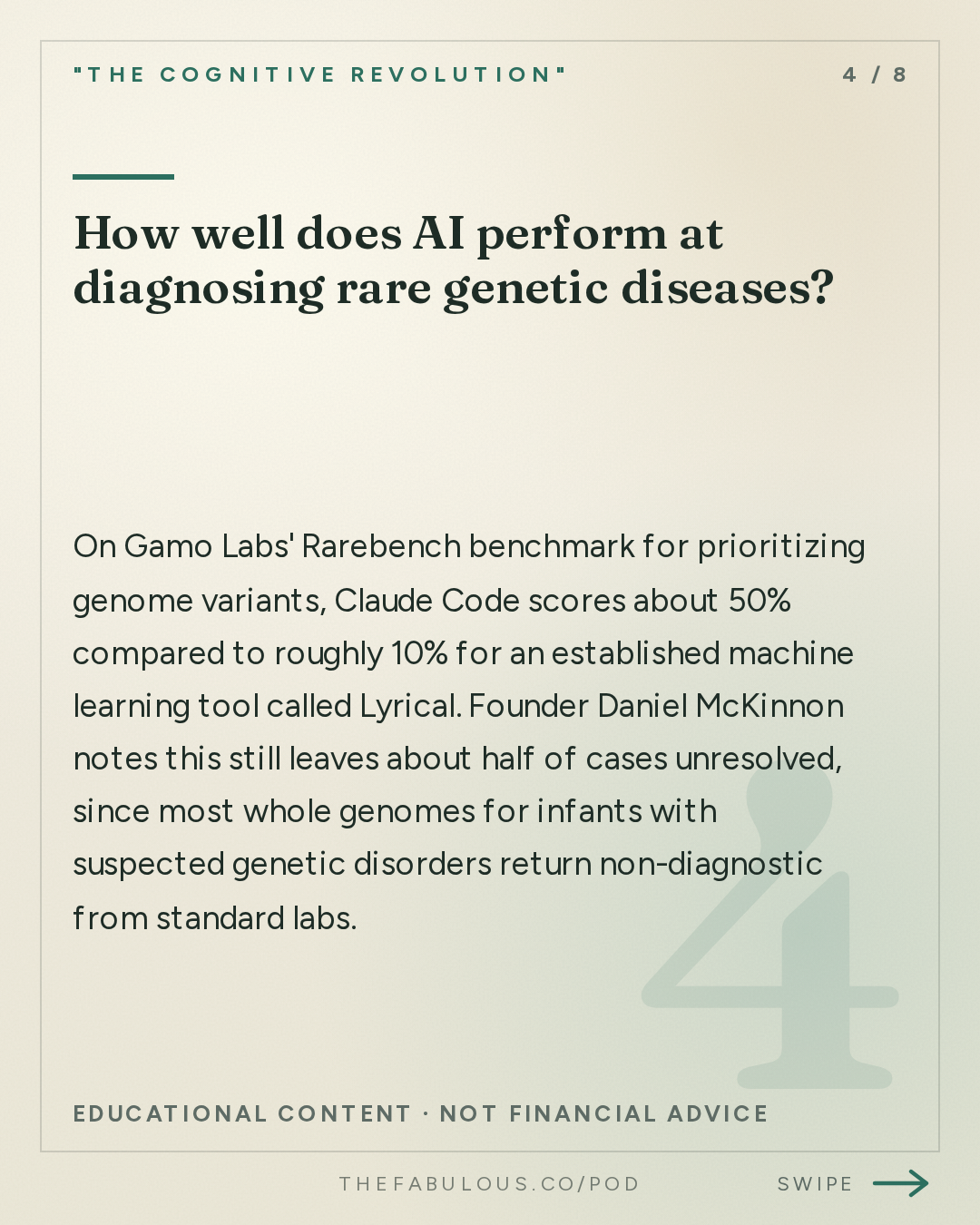 How well does AI perform at diagnosing rare genetic diseases? — "The Cognitive Revolution" : AI:AM: Was Trump-Xi Anything? What Counts as Utopia? + AWS GPUs Cost 3X & AI Diagnoses Rare Diseases