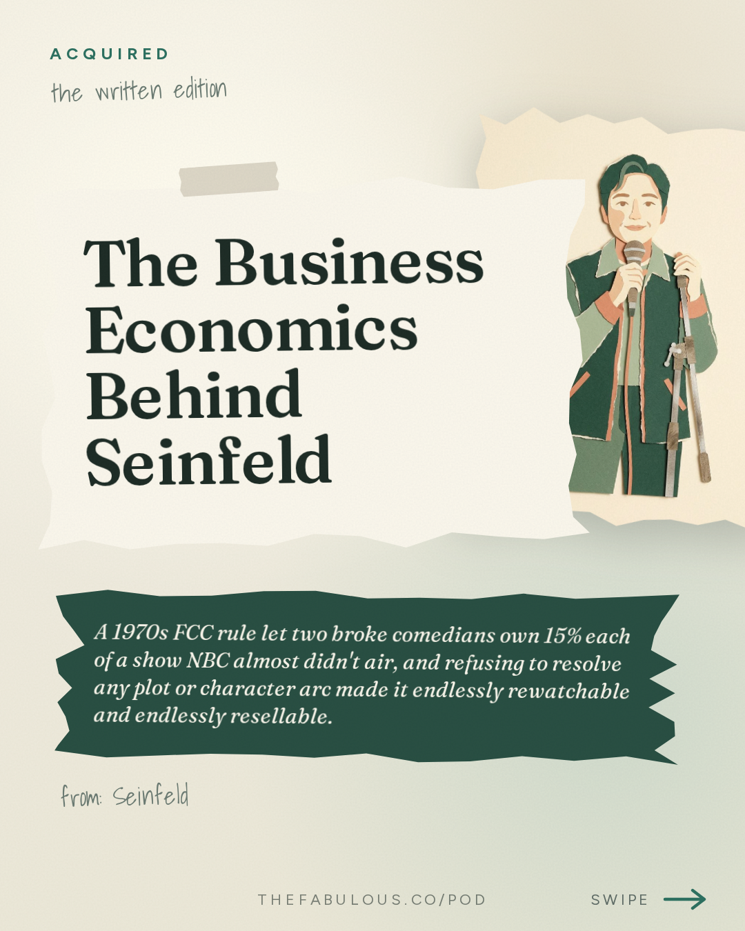 The Business Economics Behind Seinfeld — Acquired: Seinfeld