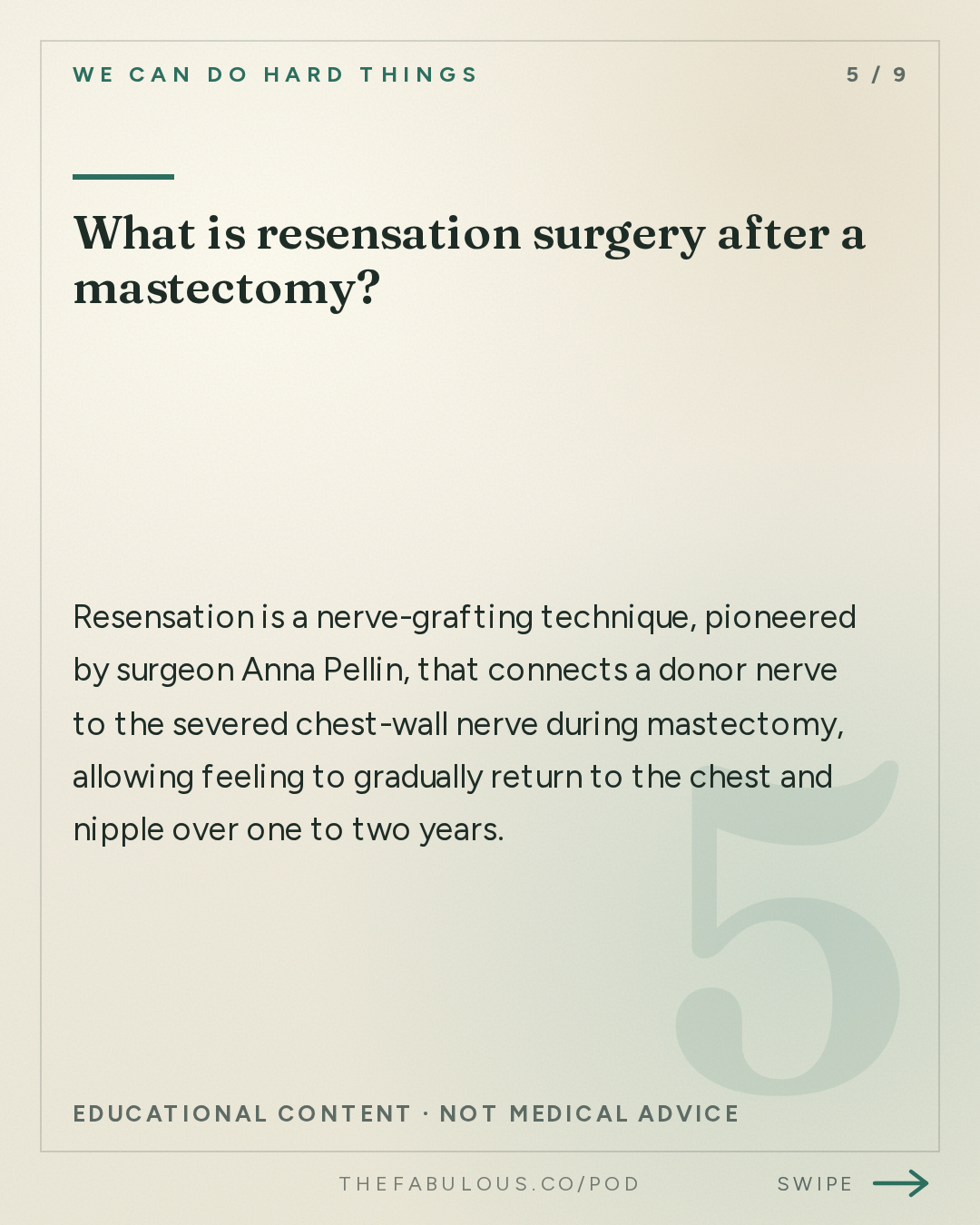 What is resensation surgery after a mastectomy? — We Can Do Hard Things: (BEST OF) Breast Cancer Intel That Could Save Your Life | Amanda’s Surgeon Dr. Lucy De La Cruz